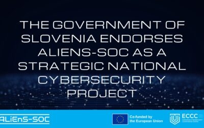 The Government of Slovenia Endorses ALiEnS-SOC as a Strategic National Cybersecurity Project
